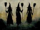 Witch Walk Art Print