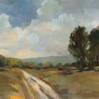 Countryside View Sq Art Print