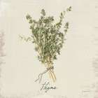 Rustic Herbs III Neutral Art Print