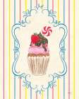 Sweet Life on Stripes III Art Print
