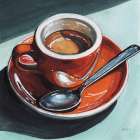 Diner Espresso Art Print