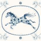 Chinoiserie Cowgirl IV Art Print