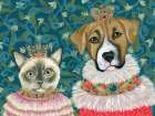 King and Queen Art Print