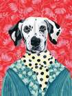 Dapper Dalmatian Art Print