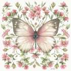 Butterfly Art I Art Print