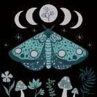 Moon Moth III Art Print