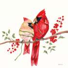 Winterberry Tidings II Art Print