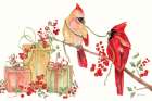 Winterberry Tidings V Art Print