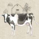Farm To Table IV on Burlap Art Print