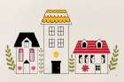 Little Houses IV Art Print