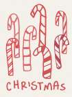 Christmas Doodle IX Art Print