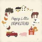 Harvest Village V Art Print