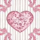 Coquette Valentine I Art Print