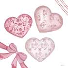 Coquette Valentine VII Art Print