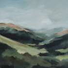 In the Valleys Embrace Art Print