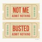 Admit Nothing II Art Print