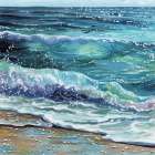 The Sounds of The Shore Art Print