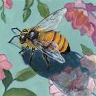 To Bee Or Not To Bee Art Deco Print