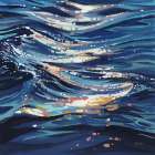 Calm Ocean Water Art Print