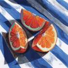 Three Citrus Slices II Art Print