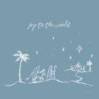 Simple Nativity I Blue Art Print