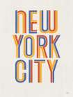 New York City v2 Art Print