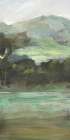 Gentle Day Neutral Triptych II Art Print