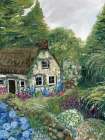 Country Cottage III Art Print