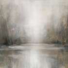 Taupe Horizon Art Print