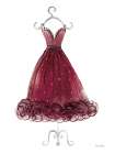 Couture Dress I Art Deco Print