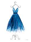 Couture Dress II Art Print