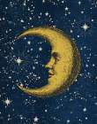 Simply Celestial II Art Deco Print