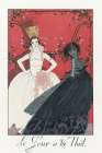 Vintage Costume Fashion Art Deco Print