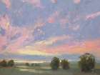 Skies Aglow Art Print