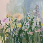 April Meadow Art Print