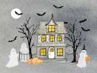 Haunted House I Art Print