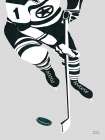 Mens Scoreboard Neutral Hockey Art Print