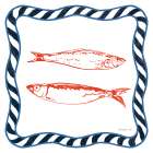 Sea Doodles I Art Print