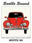 Road Trip Beetle Route 66 Art Print