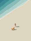 Beach Frolic Art Print