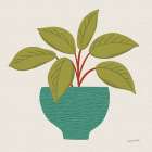 Potted Plants VIII Modern Print