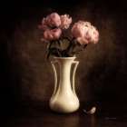 Vintage Peonies II Art Print