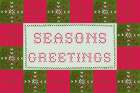 Quilted Christmas II Art Print