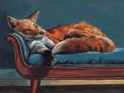 A Swift Nap Art Print