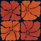 Modern Blooms II Art Print