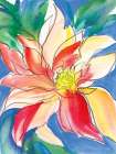 Fire Floral Art Print