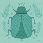 Playful Bugs V Modern Print