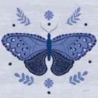 Simply Butterflies II Modern Print