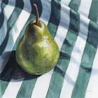 Solo Traveling Pear Art Print