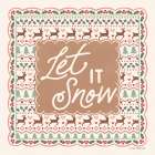 Blooming Christmas V Art Print